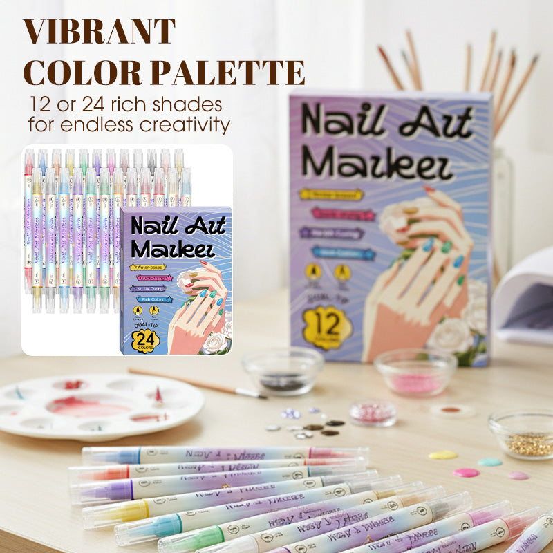 NailArt Glow™ | Nail-Art Stifte für feine Details – Salon-Nägel ganz ohne Salon