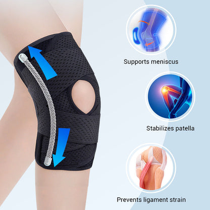 FlexKnee™ | Schmerzfrei bewegen mit verstellbarer Unterstützung und atmungsaktivem Komfort