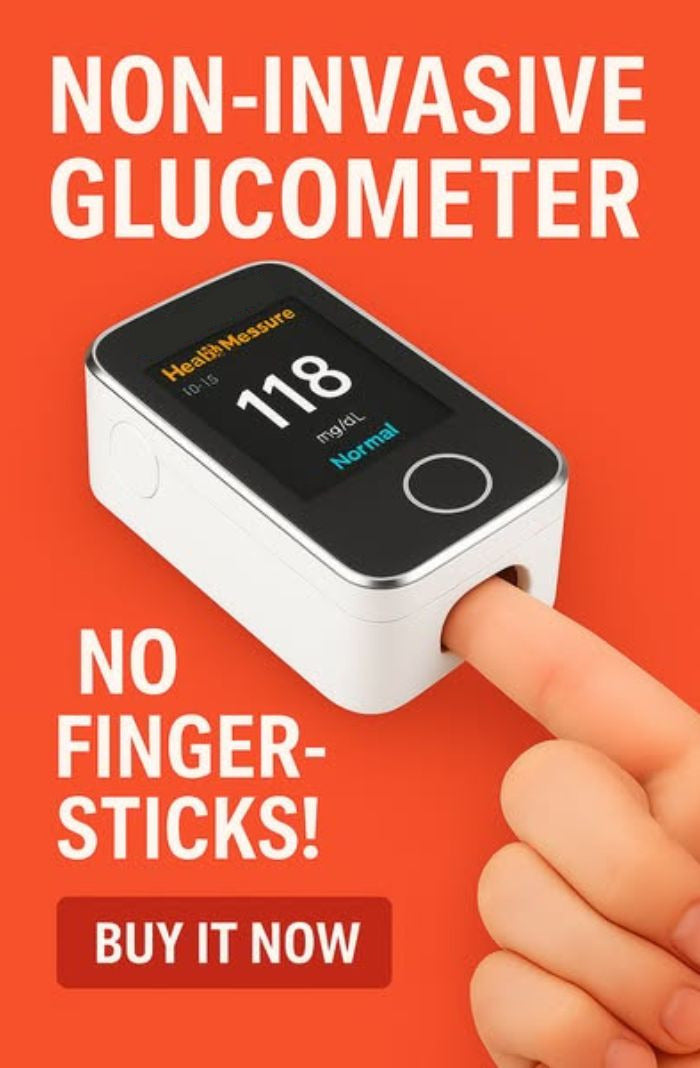 GlukoSense™ – Das revolutionäre Messgerät für Sauerstoffsättigung und Herzfrequenz (5 Sek. / 99 % genau)