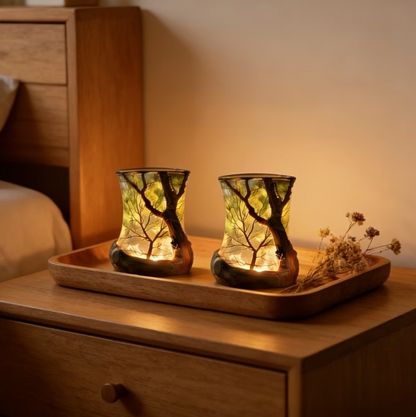 LED-Waldlicht mit Baumschatten-Projektion | WaldLicht™