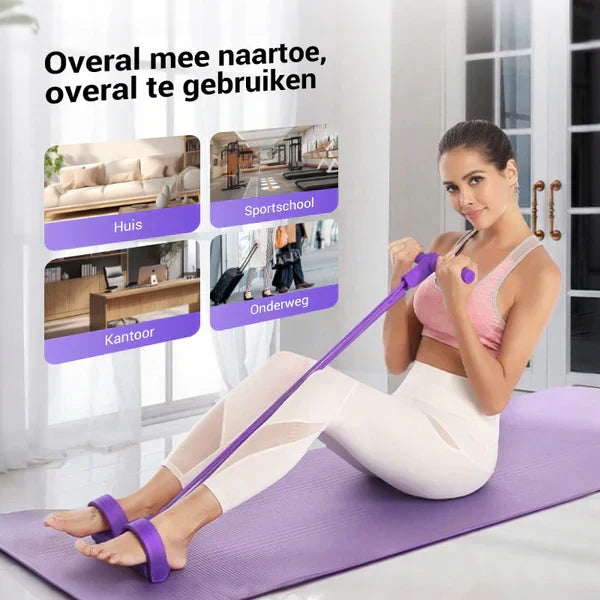 1+1 GRATIS - Ganzkörpertrainer mit Widerstandsbändern für Zuhause und Reisen