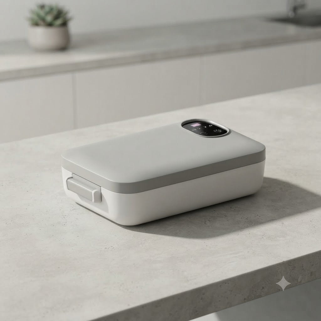 Elektrische Lunchbox mit Akku selbstheizend