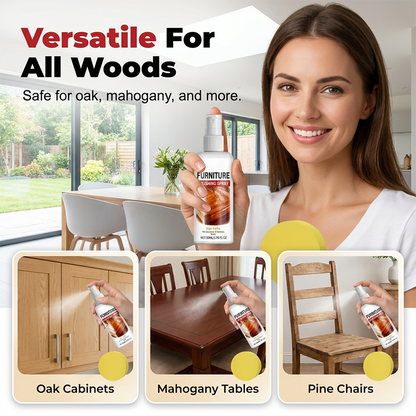 Holzpflege & Möbelpolitur mit Applikatorschwamm | WoodShine™