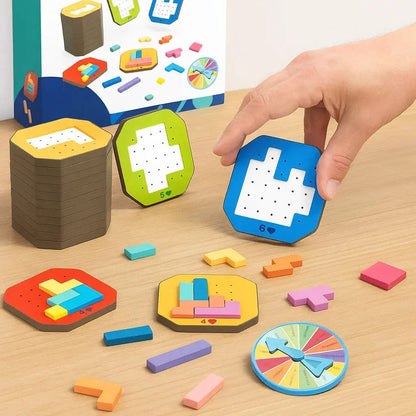BrainBuild™ – Lernspielzeug für Konzentration, Logik & Familienspaß