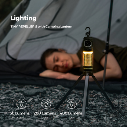 Campalo 2-in-1 Mückenschutz mit LED-Licht