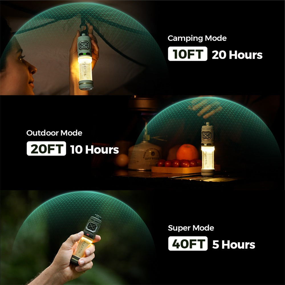 Campalo 2-in-1 Mückenschutz mit LED-Licht