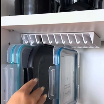 SleekStack Deckel-Organizer im Einsatz