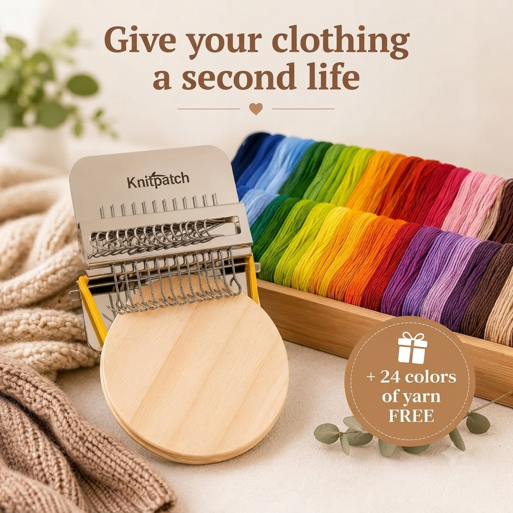 Kleidungsreparatur-Werkzeug für Löcher & Risse | KnitPatch™