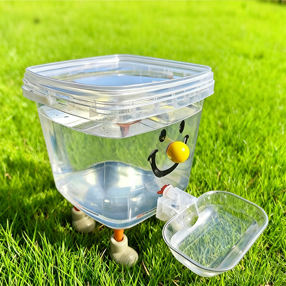 Schwerkraft-Wasserspender für Haustiere ohne Strom | SilentFlow™