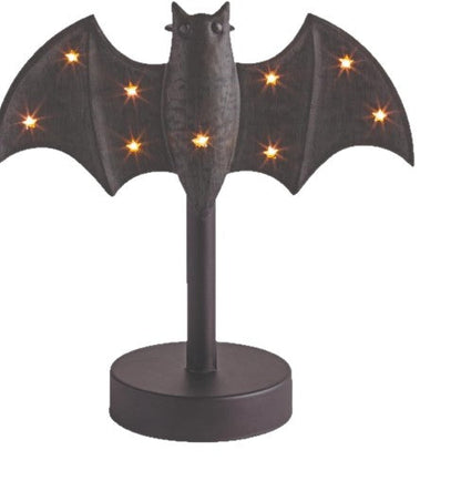 Halloween Hexenlaterne mit warmweißem LED Licht