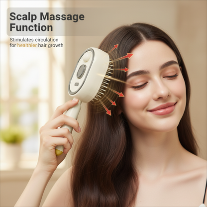 Entwirrbürste mit Kopfhautmassage & Feuchtigkeit – sanft entwirren ohne Ziepen