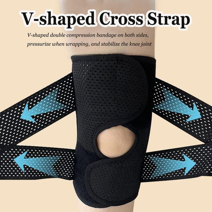 Kniebandage mit Kompression verstellbar 2er-Set | KneeGuard