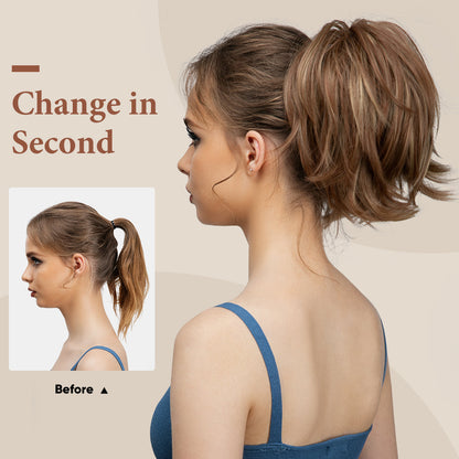 Grande™ – Voluminöser Pferdeschwanz mit Krallenclip | 50 % RABATT