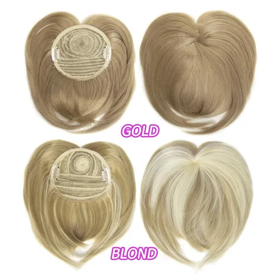 Haar Topper aus 100 Prozent Remy Echthaar mit Clip In System