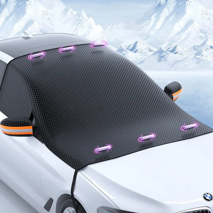 Jetzt exklusiv – 60% Rabatt! | IceCover™ – Premium Magnetische Windschutzscheiben-Schutzhaube gegen Schnee & Eis