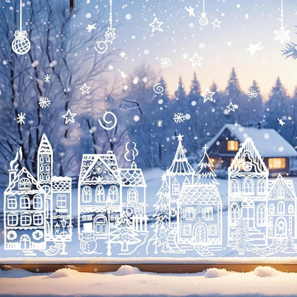 Weihnachts-Fensteraufkleber mit festlichen Motiven, Bild 11