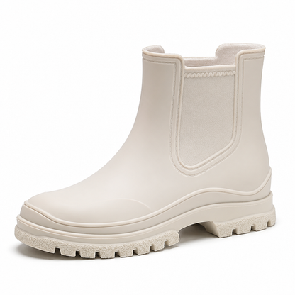 Chelsea-Gummistiefel wasserdicht & rutschfest – trockene Füße bei Regen, Laub & Matsch