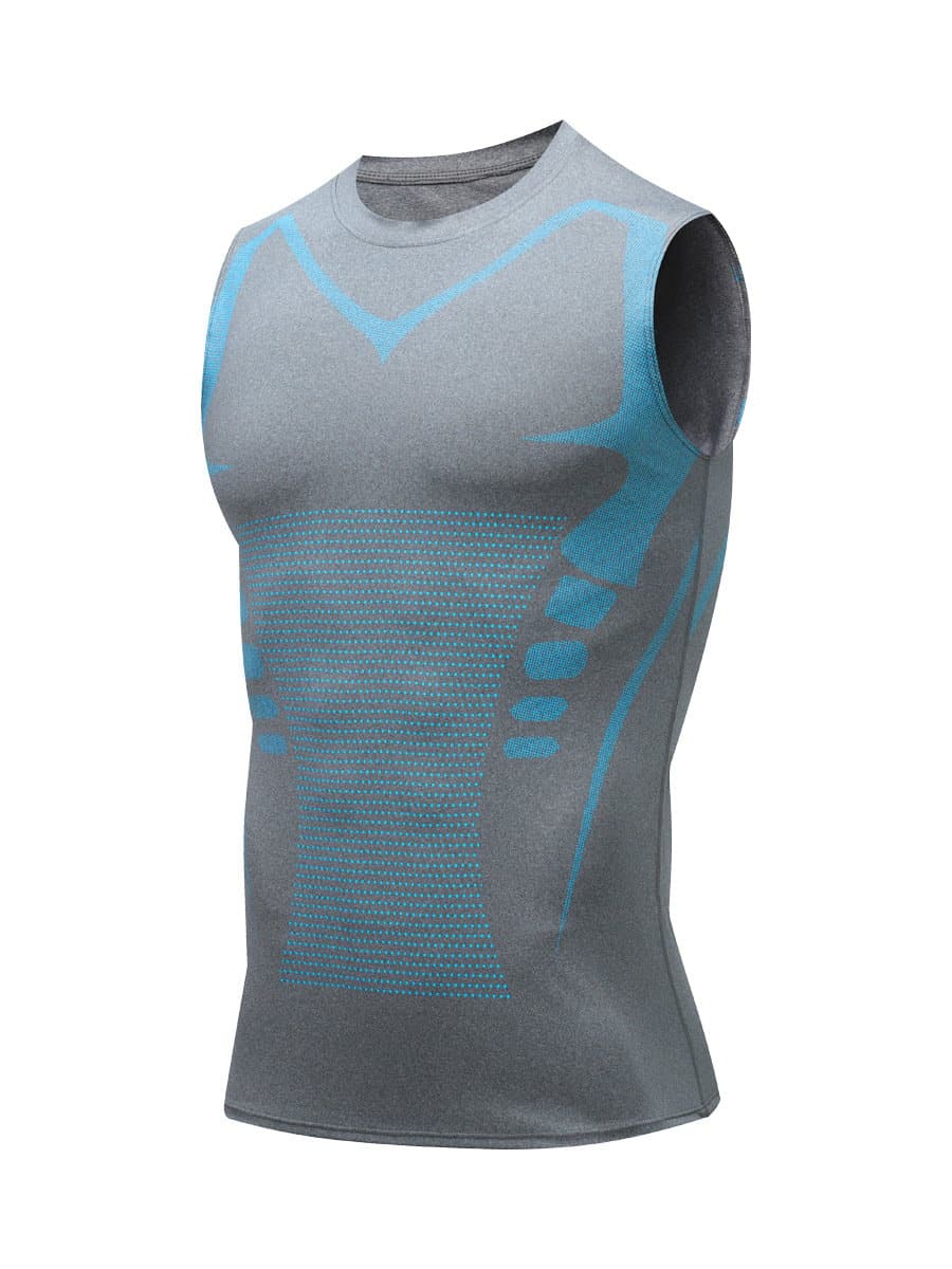 1+1 in kaching - Kompressions-Tanktop für Männer schlankmachend | CoreSlim