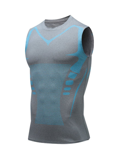 1+1 in kaching - Kompressions-Tanktop für Männer schlankmachend | CoreSlim
