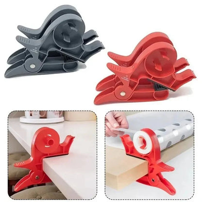 Geschenke einpacken mit Schneidehilfe