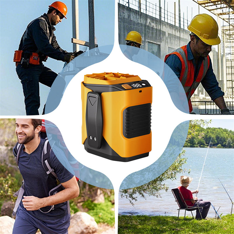 ChillBreeze™ | Portable Fan – 100 Speed Settings