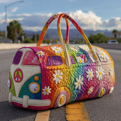 FloraVoyage Gesteppte Blumen Reisetasche C3