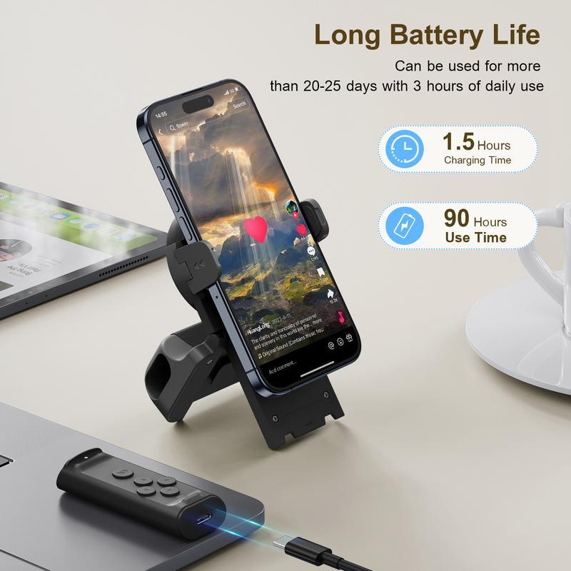 SnapGrip™ | Der stabile Smartphone-Griff mit Bluetooth-Fernauslöser für verwacklungsfreie Fotos und Videos