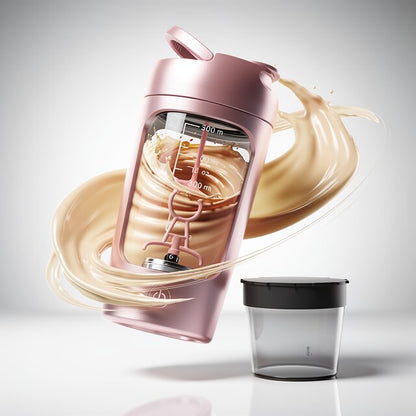 Elektrischer Protein Shaker | Selbstrührende Shaker Becher | USB Mixer Becher | Mixadel