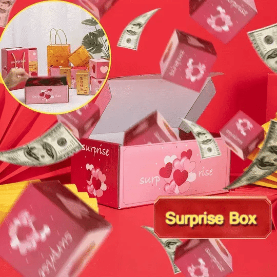 Geschenkbox Pop-up-Effekt