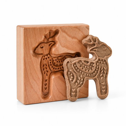 Holz-Keksform Reh