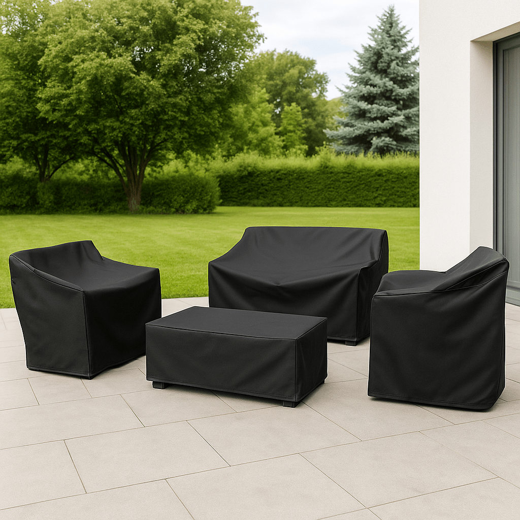 GardenGuard™ | Bewahren Sie Ihre Gartenmöbel strahlend sauber und trocken bei jedem Wetter!