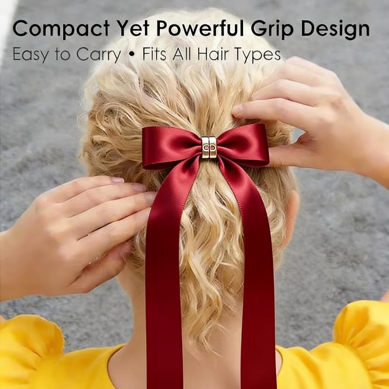 1+1 GRATIS | SnapBow™ - Magnetische Haarspange für starken Halt & sofortiges Volumen