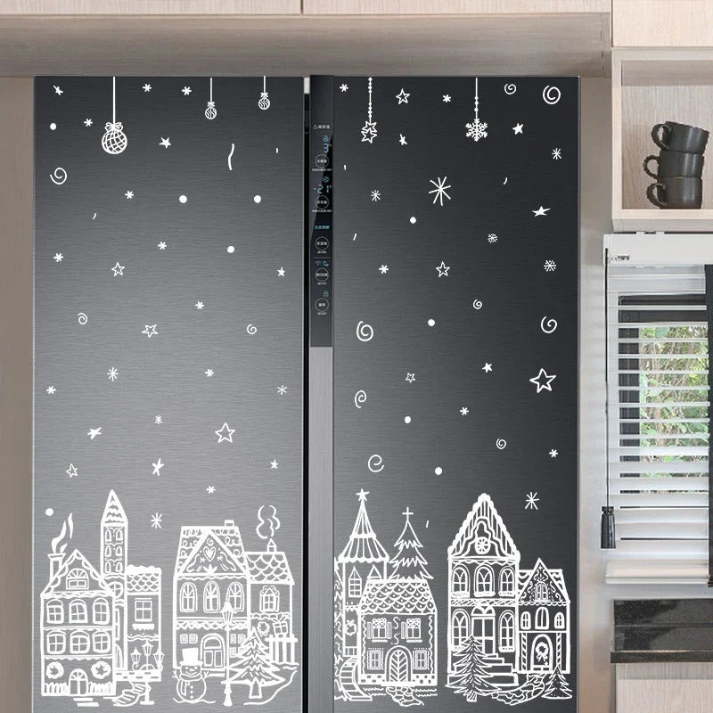 Weihnachts-Fensteraufkleber mit festlichen Motiven, Bild 4