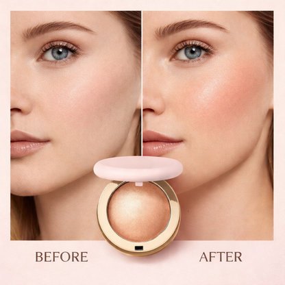 LuminaFlex™ | Glow Powder – Blush & Highlighter mit Spiegel