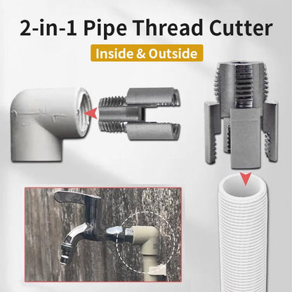 PipeMaster™ | Gewindeschneider – Innen & Außen präzise in einem Tool