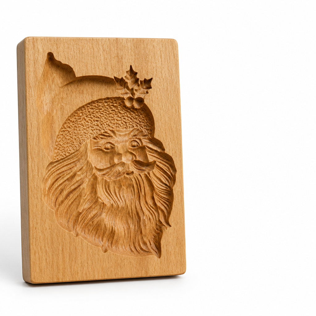 Holz-Keksform Weihnachtsmann