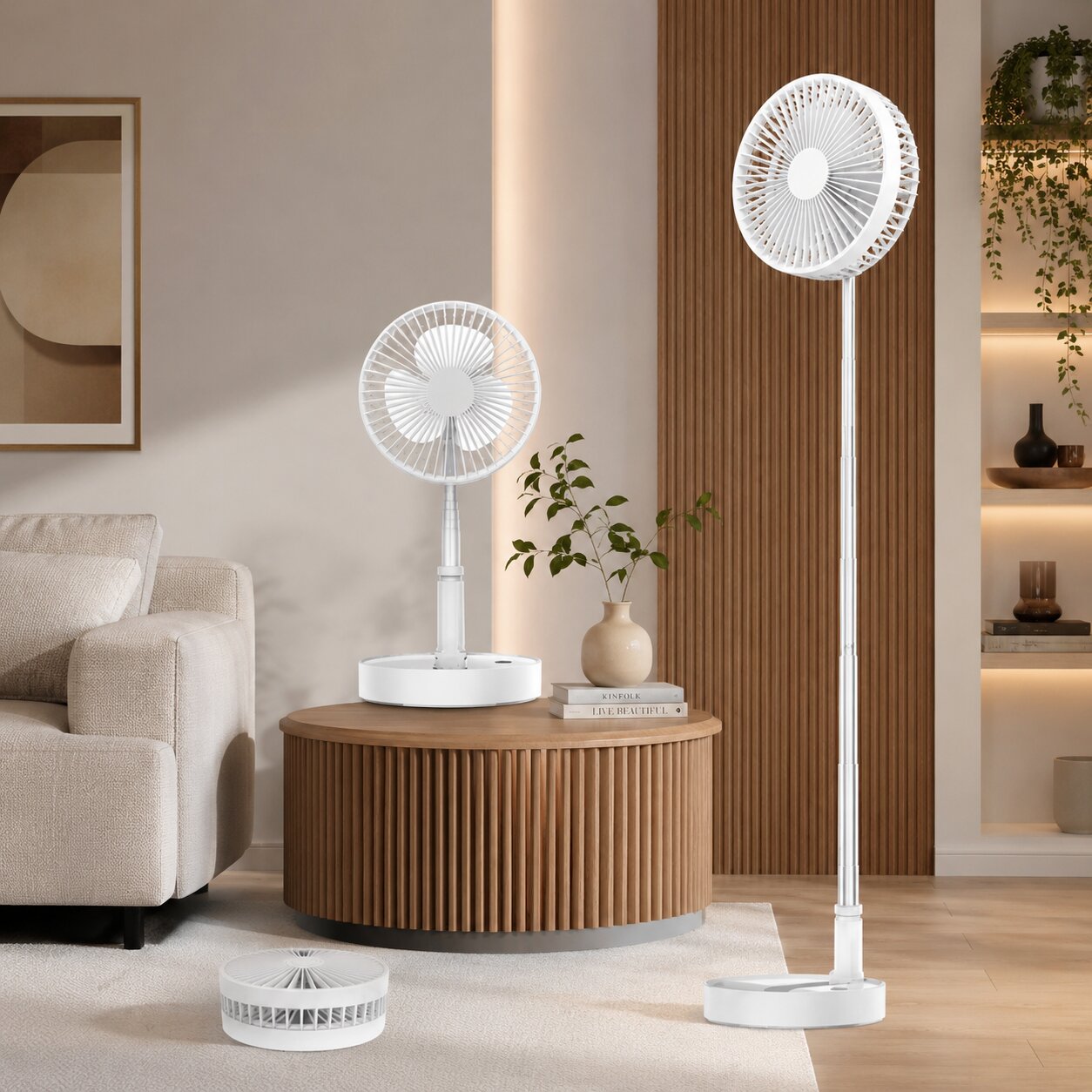 Faltbarer USB Akku Ventilator | Faltbrise