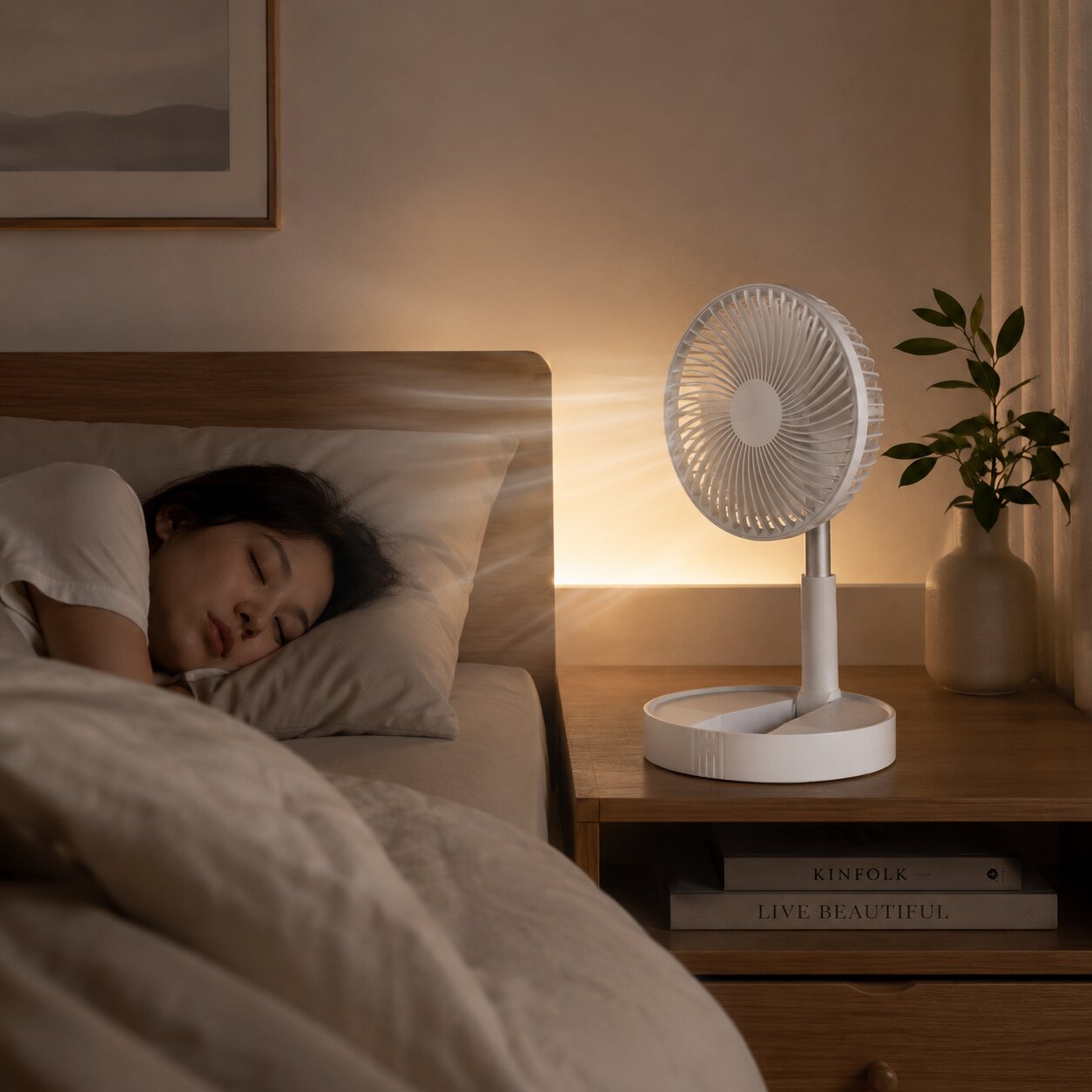 Faltbarer USB Akku Ventilator | Faltbrise
