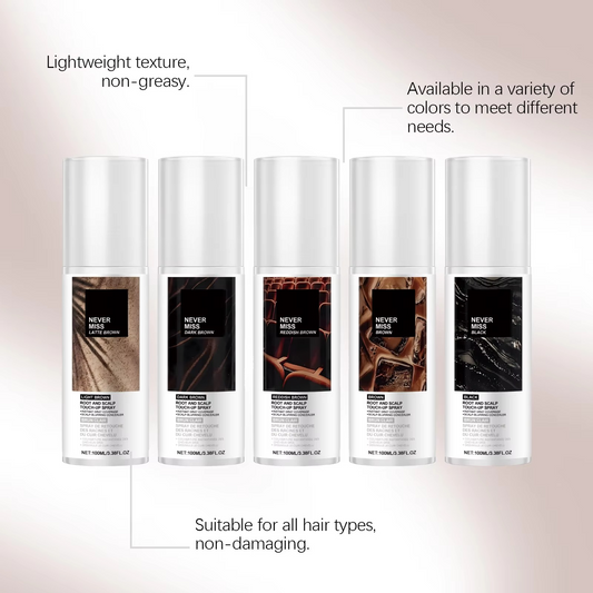 ColorVeil™ – Sofortige natürliche graue Haarwurzelabdeckung, die den ganzen Tag hält