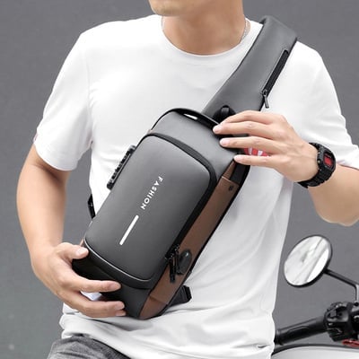 50% RABATT | Streamline Anti-Diebstahl Slingtasche