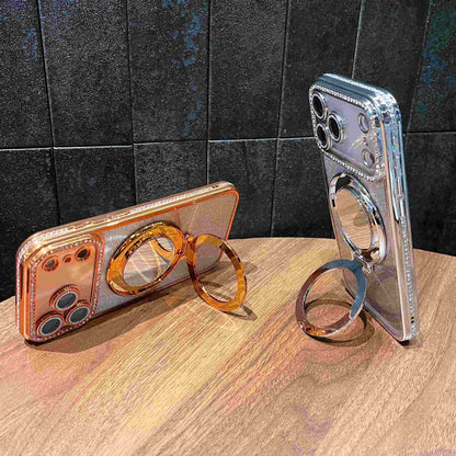 Luxus Glitzer Spiegel Handyhülle mit Ringhalter – Stil, Schutz & Glamour in einem!
