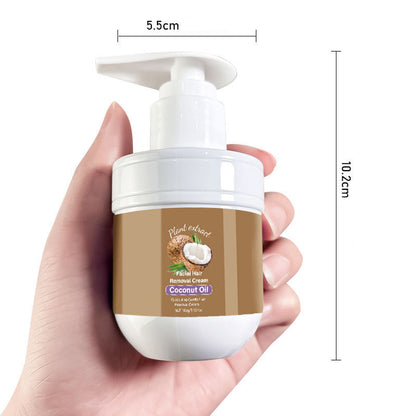 Gesichts Enthaarungscreme mit Aloe Vera und Hyaluronsäure 100 g