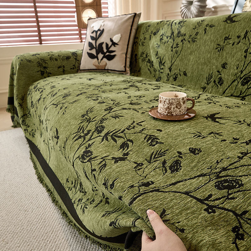Veloura Chenille Bezug™ | Ultimativer weicher, strapazierfähiger, haustiersicherer Sofaschutz