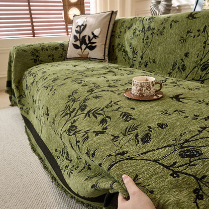 Veloura Chenille Bezug™ | Ultimativer weicher, strapazierfähiger, haustiersicherer Sofaschutz