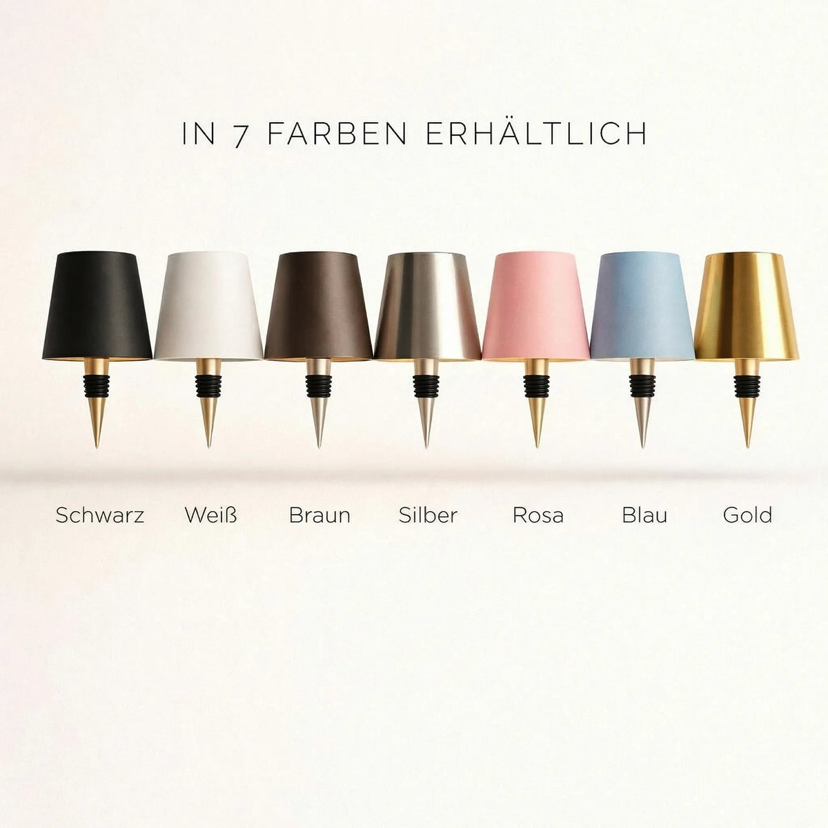 Flaschenlicht als Stimmungslicht