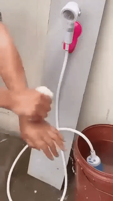 50% RABATT | TrailShower™ – Die mobile Campingdusche mit Powerdruck | Sauber & Erfrischt überall