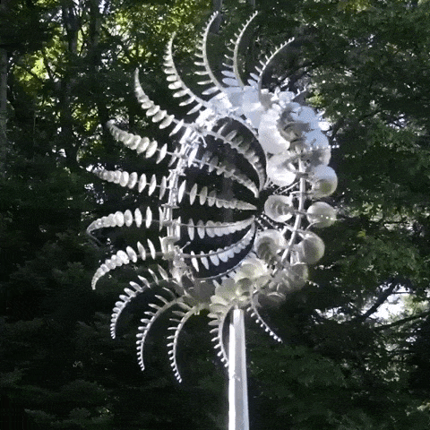 BreezyMetal™ | Charm Einzigartige und magische Windmühle aus Metall [Letzter Tag Rabatt]