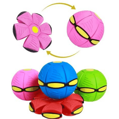 Hundespielzeug | 2-in-1 unkaputtbares Hundespielzeug | FlitzDisc