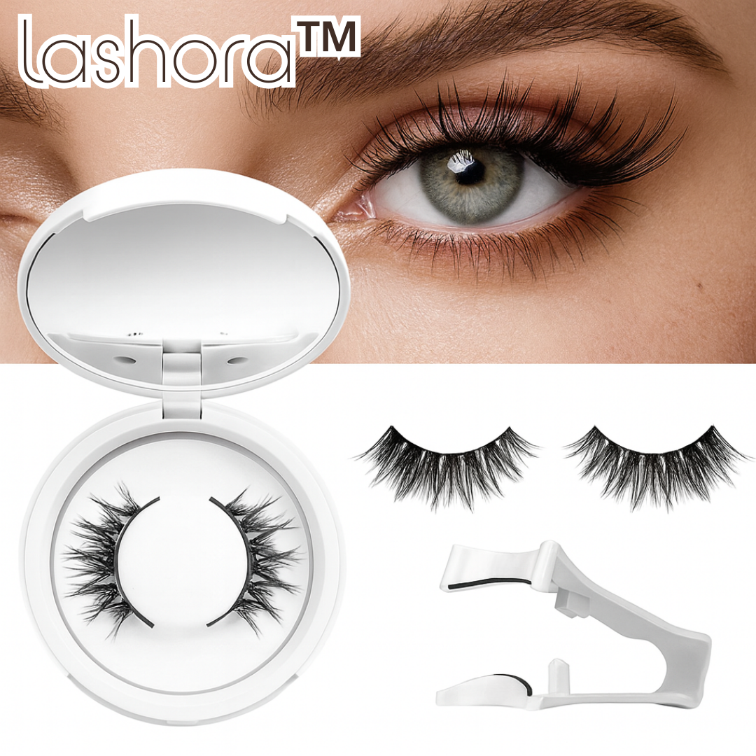 Lashora™ – Magnetische Wimpern - 1+1