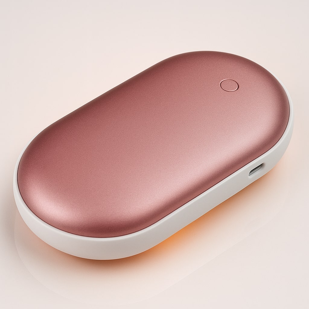 Elektrischer Handwärmer mit Powerbank 5200 mAh – 3 Temperaturstufen, wiederaufladbar, 2-in-1